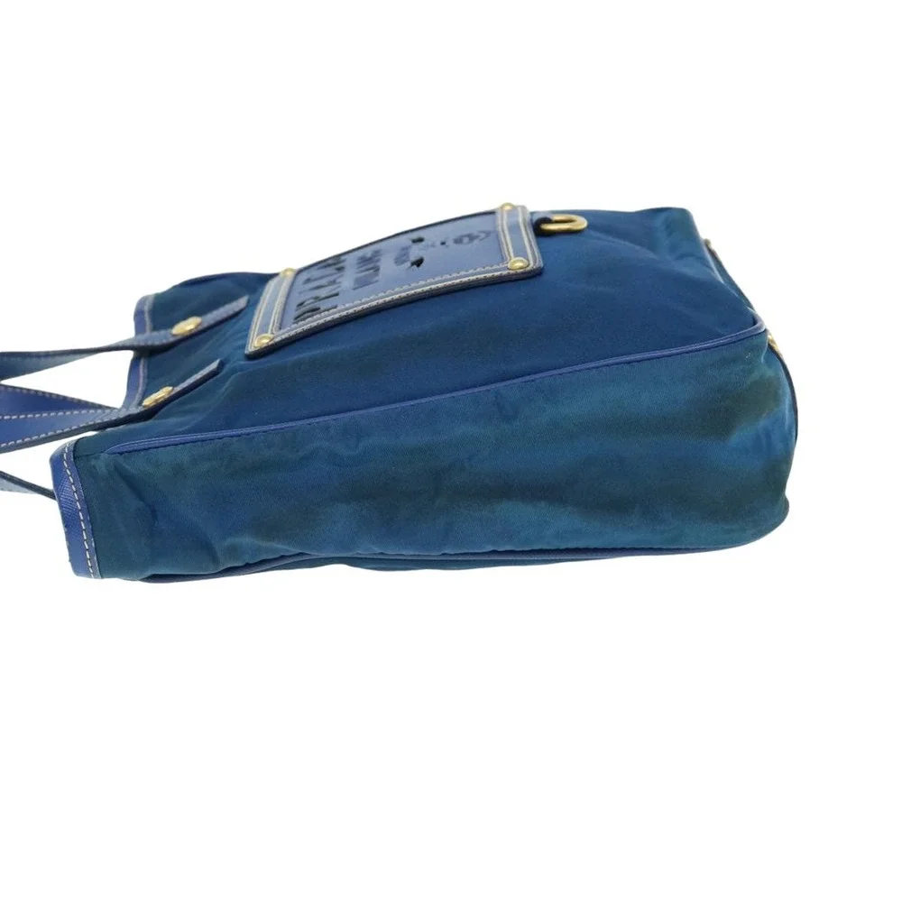 💎✨BEAUTIFUL✨💎 PRADA Hand Bag Nylon 2way Blue - Picture 4 of 16